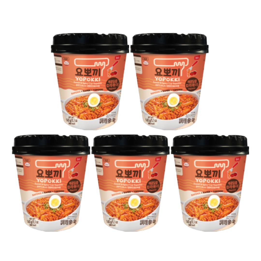 

[Знаменитая корейская еда] Ёпокки Токпокки (6 типов), Рабокки (1 Типы) (25 вариантов) #Sweet&Spicy Rabokki 5cup