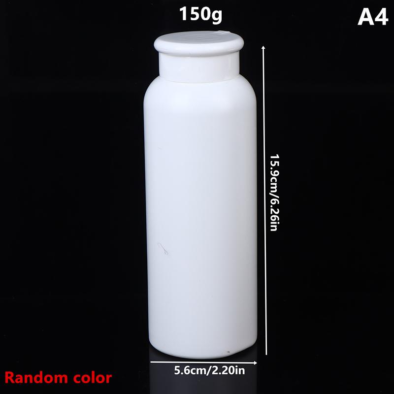 1 STÜCK 30/50/100/150/200/250/300g Talkumpuderflasche Nachfüllbarer Kosmetikpuder-Spender Kunststoffpuderbehälter Leere Flaschen