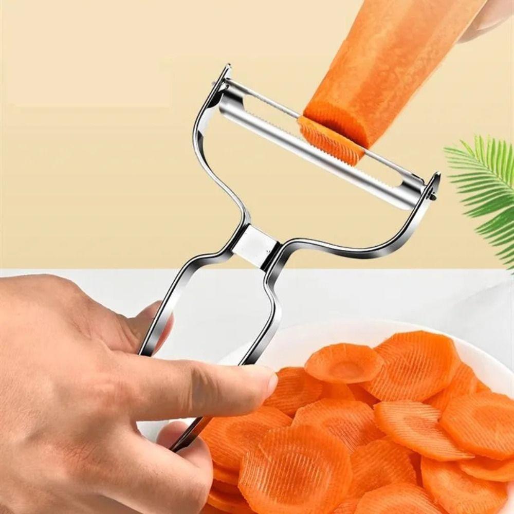 Wide Mouth Cabbage Graters Stainless Steel Potato Slicer Shredder Fruit Peeler Salad