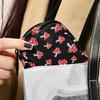 Cute Mushroom Pill Case, Portable Weekly Pill Box Bag Container 7 Days Pill Organizer Vitamin Supplement Holder with Zipper for Travel Family