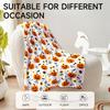 1 Piece Halloween Pumpkin Pattern Flannel Blanket, Suitable for Sofa, Bed, Office, Ideal Gift for Family, Friends, Perfect for H