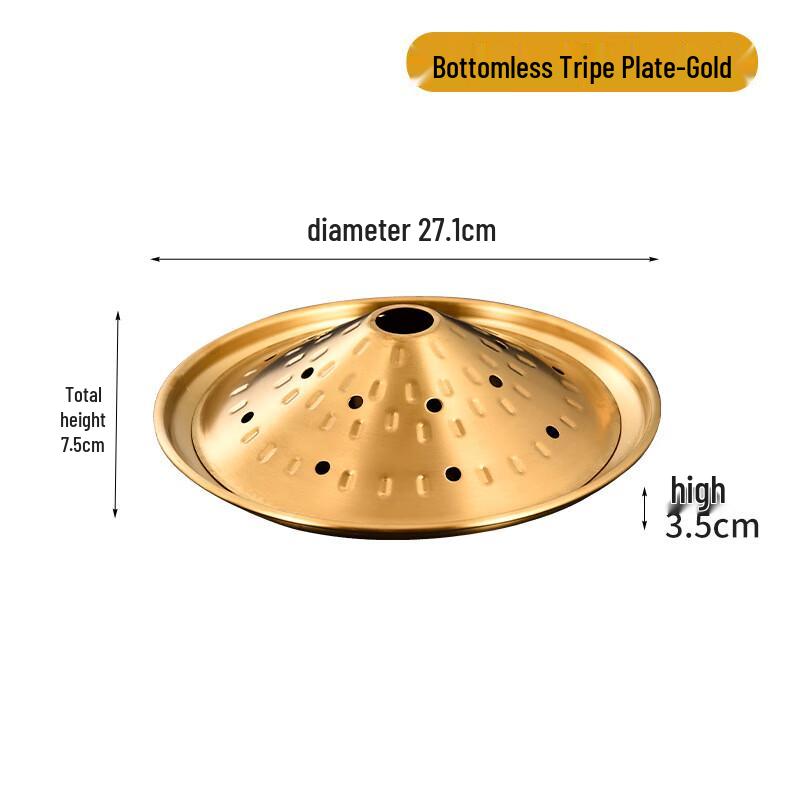 

Gold Hotpot & Sashimi Serving Platter