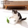 Cat Chew Toys Feather Catnip Molar Tumbler Toy Cat Teaser Interaction Toy Clean Mouth Kitten Toys Pet Supplies Accessories