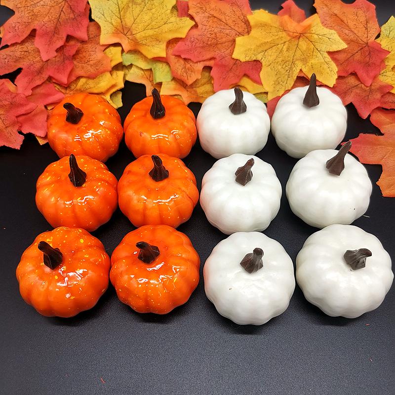 Colorful 5cm Foam Pumpkin Prop - Christmas Gift & Decor