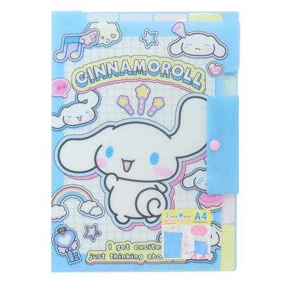 Sanrio PetaCinnamoroll File That Can Be Accessed from the Top or Side