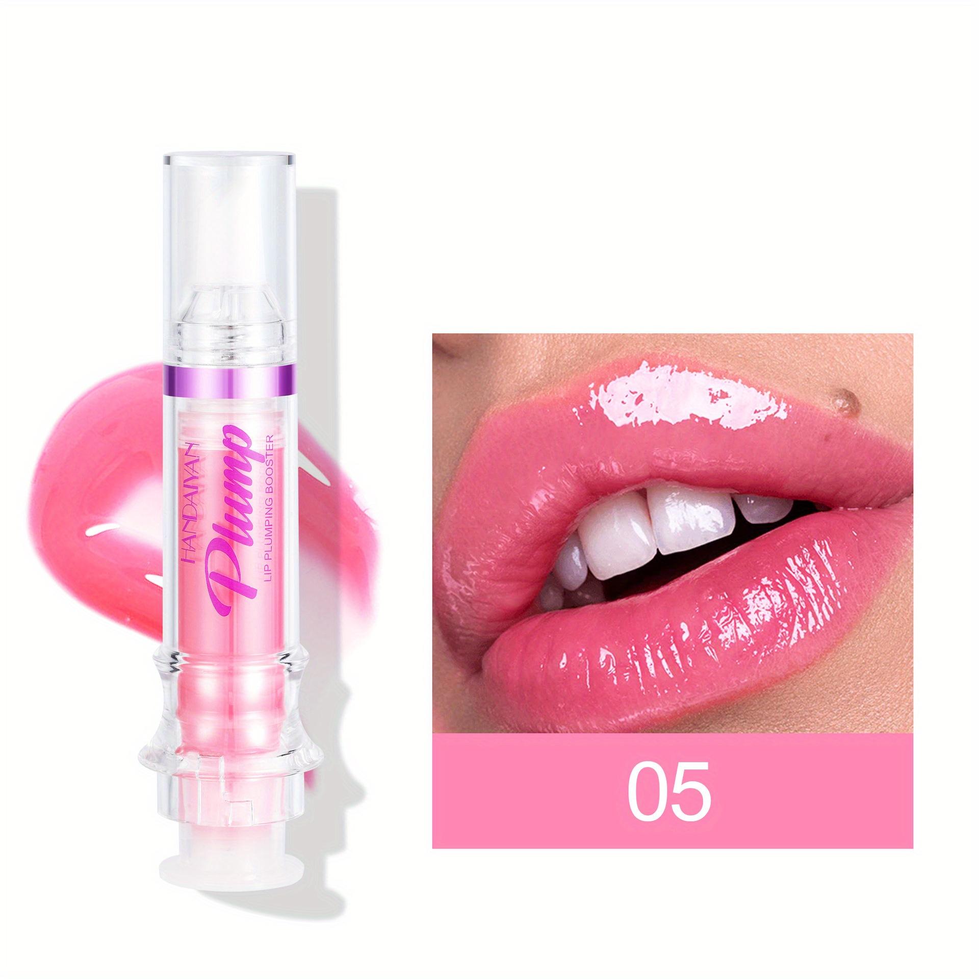 

6 цветов Fuller Водостойкий прозрачный зеркальный блеск для губ Graffiti Lip Plump Glass Lip Glaze 05#