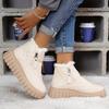 Women'S Warm Snow Boots with Thickened Soles, High-Top Ankle Boots, And Casual Footwear for Winter.