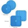Dog Licking Mat Slow Food Mat Drizzling Licking Pad Suction Cup Slow Food Mat Silicone Slow Food Mat Pet Dog Licking Mat