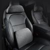 For Tesla Model 3/Y 2025-2025 Juniper Suede Neck Pillow and Lumbar Support Seat Headrest Car Interior Accessories