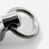 50Pcs Fishing Line Hook Connectors Round Bearing Swivels Fishing Snap Fishing Swivels Fishing Swivels with Locking Snap