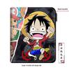 Portmonetka na monety i etui na karty zapinane na zamek błyskawiczny z motywem One Piece