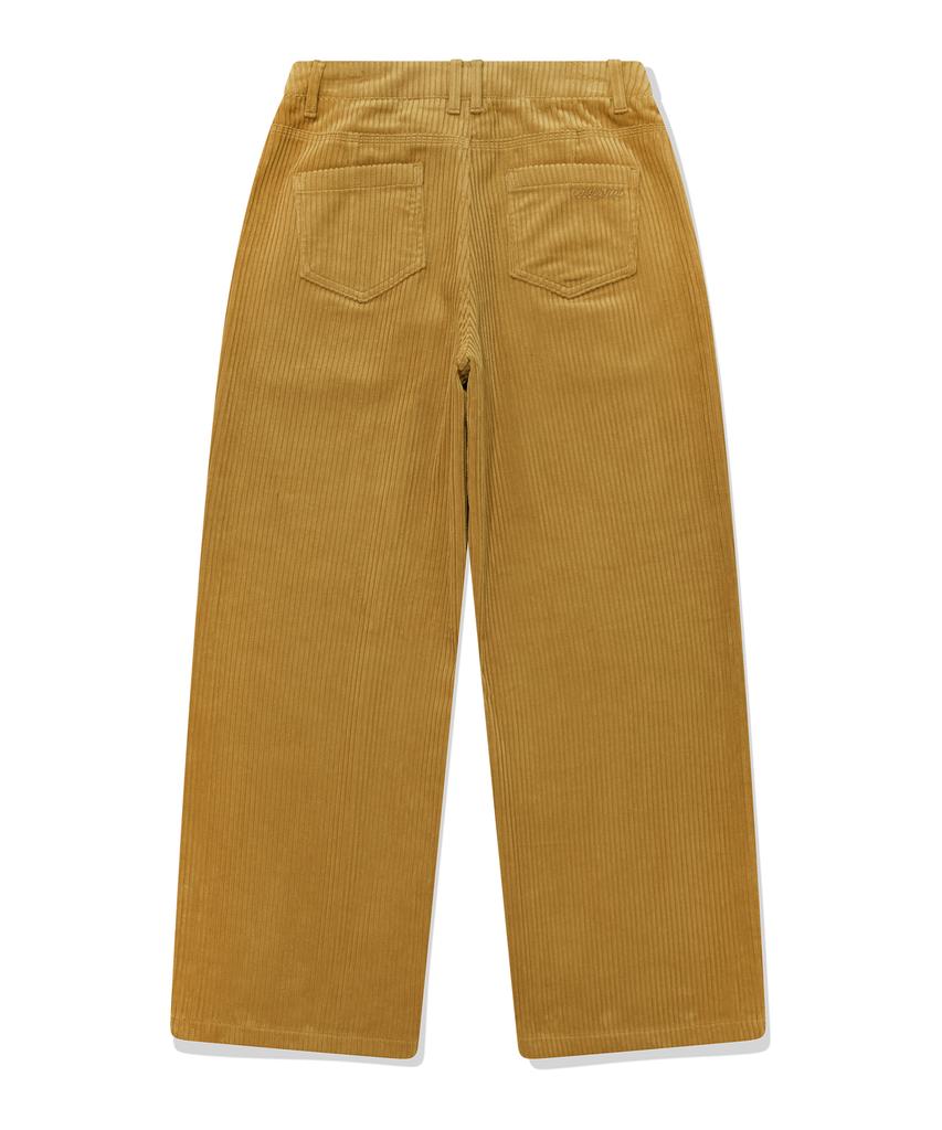 COVERNAT WOMAN Corduroy Wide Pants Mustard