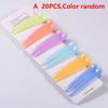 20Pcs Candy Colors Duckbill Clip Professional Hairdressing Salon Hairpins Plastic Diy Hair Care Hair Clamps Styling Tools