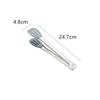 Stainless Steel Bread Tongs No-slip Handle Kitchen Tool for Salad Steak Meat Clip Cooking Accessories