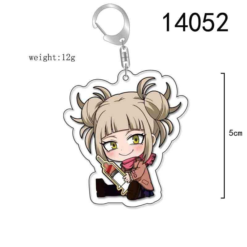 My Hero Academia Green Valley Bakugo ShingujiAll Might Rei Rikka New Cute Cartoon Pattern Decorative Pendant Acrylic Keychain
