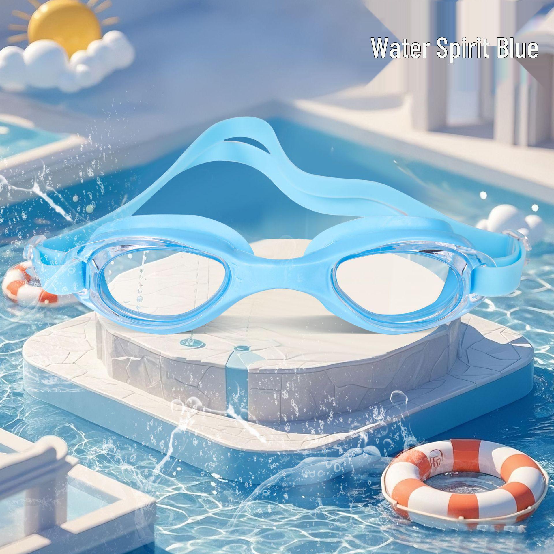 Children s Waterproof Anti-fog HD Beginner Swim Goggles