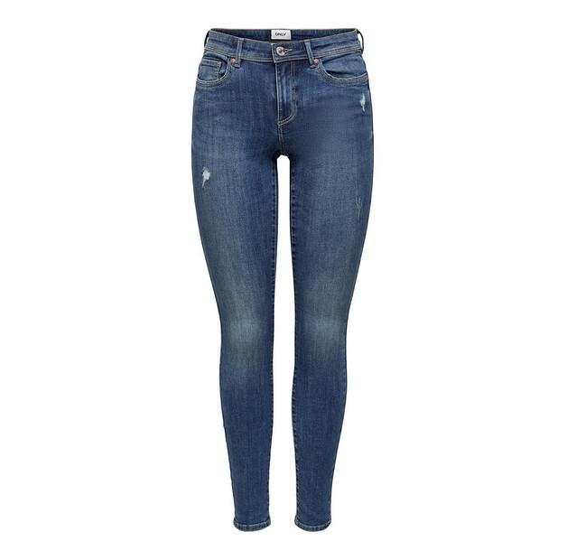 Джинсы ONLY Wauw 15219241 синий Skinny Fit