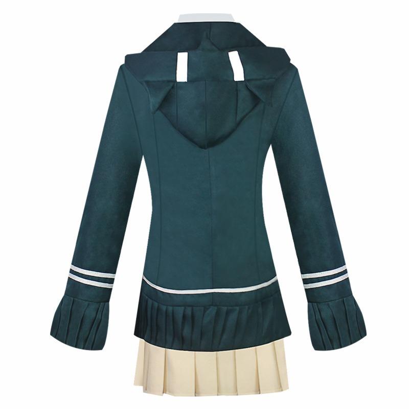Projectile on broken cosplay costumes female green, uniform school uniform animation costumes