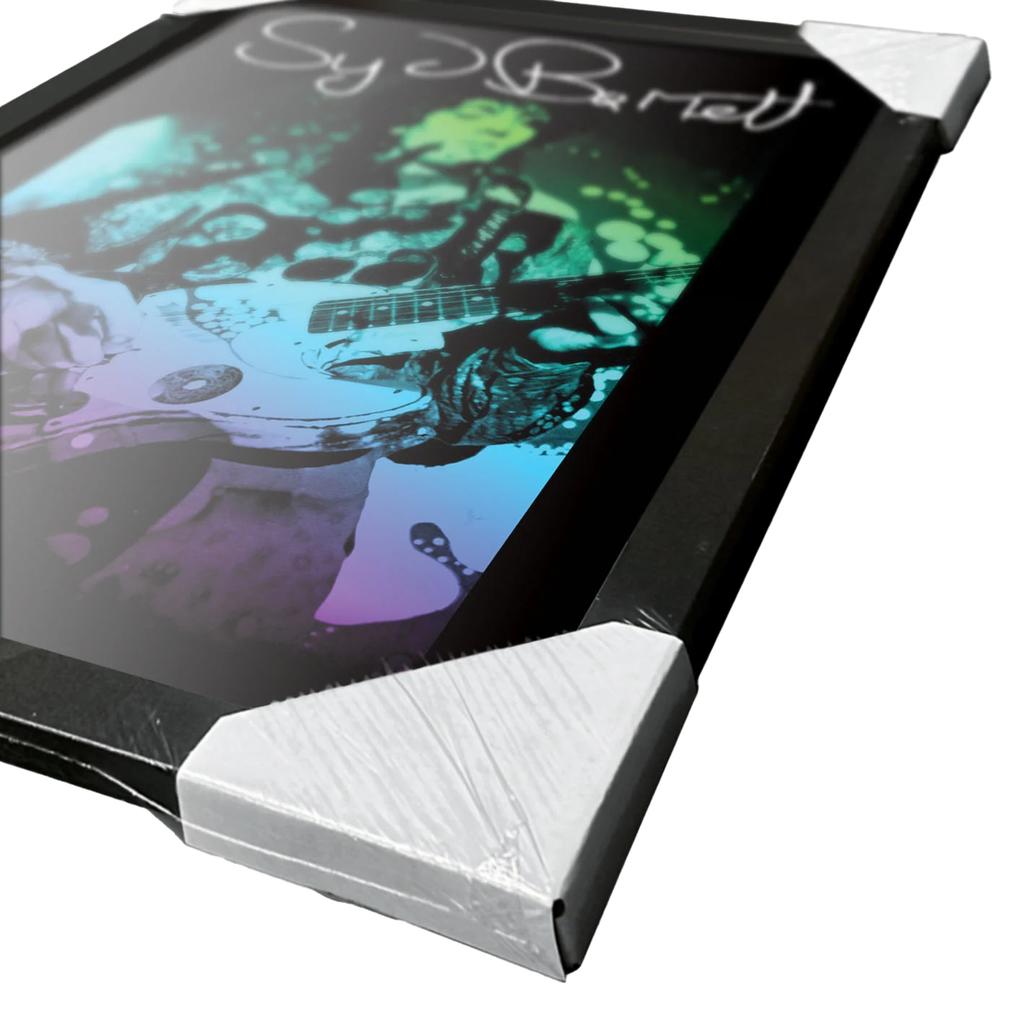 Syd Barrett Guitar Framed Poster