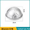 Anodized Half-Sphere Cake Baking Mold