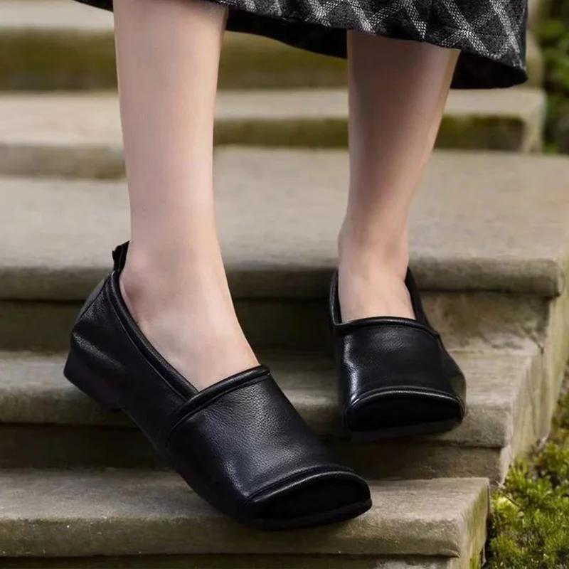 Fashion Spring Flats Women Loafers Shoes Fashion Shallow Heeled Shoes Walking Sport Woman Sandals 2025 Designer Sneakers Female Zapatos