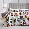 Mulan  Mushu Flannel Blanket Winter  Super Warm Bedding Throws for Kids Home Decor Graphic Bedspread Sofa Bed Cover