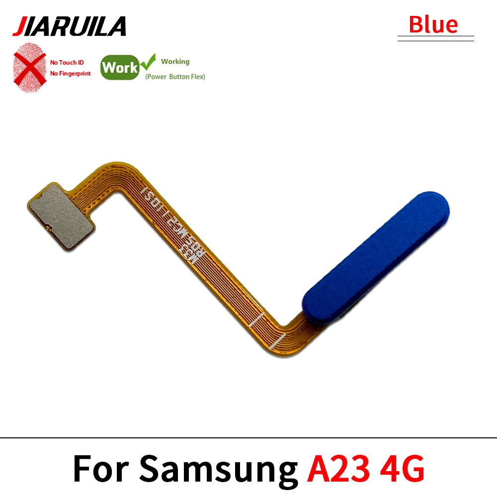 Home Side Power Button Touch ID fingerprint Finger Sensor Scanner Flex Cable For Samsung A11S A11 1G A11 1G