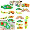 Bubble Pop Fidget Toy Crocodile, Caterpillar, And School Bus