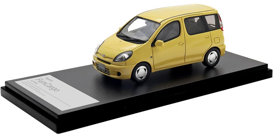 

Interallied Hi Story Toyota FunCargo X Yellow Mica Metallic Finished Model HS527YE 1/43 (1999)