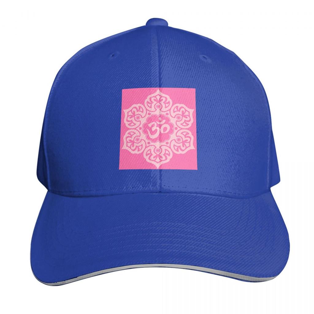 Om Yoga Lotosblume Buddhistischer Lotos Meditationskappe Lässige Baseballkappen Verstellbarer Hut Hip Hop Sommer Unisex Baseballkappen