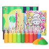 18-color Set Sand Painting Gift Box Safe Non-toxic Bright Colors for Cultivate Children's Creativity and Hands-on Ability