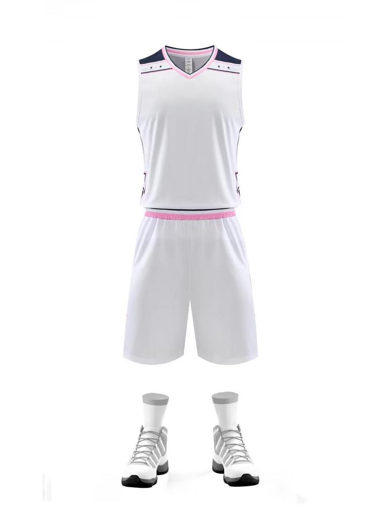 Cross-Border Basketball Training Uniform Set: New Style for Kids & Adults