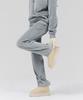 Chase Cult Women'S Velour Straight Warm-Up Pants - Grey
