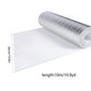 Film réfléchissant en feuille d'aluminium 10m X 0,5m X 3mm Isolation thermique chauffante Neuf