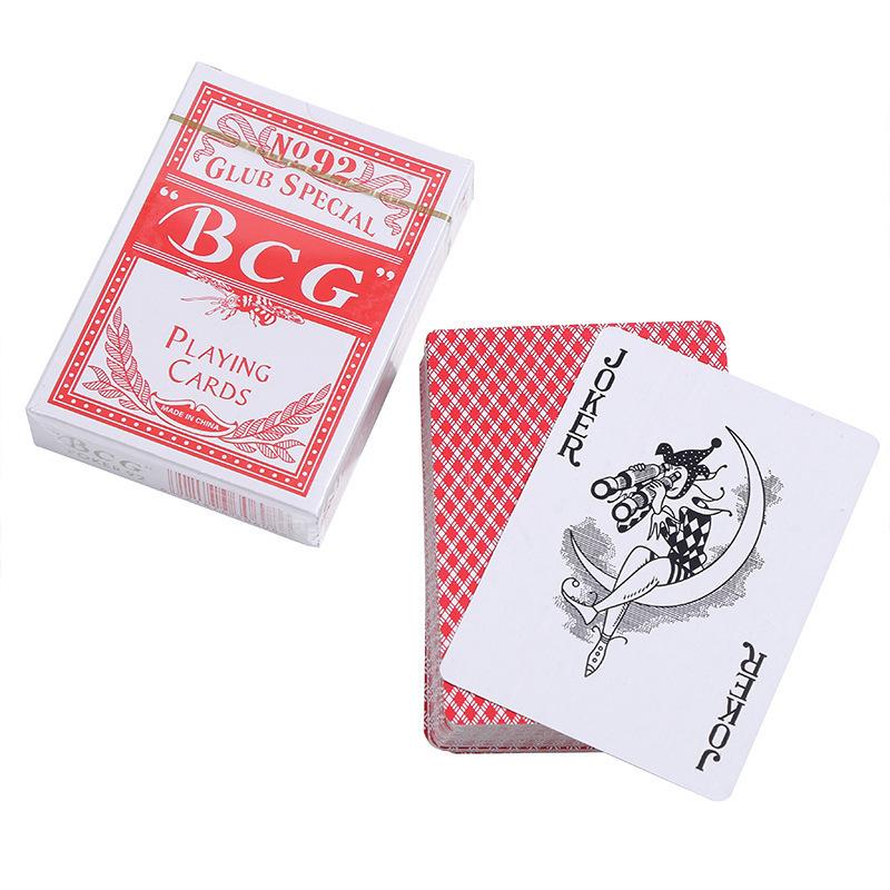 1Deck Waterproof Plastic Playing Cards Pack Magic Card Family Table Bridge Board Game Gift Collection 54 Cards