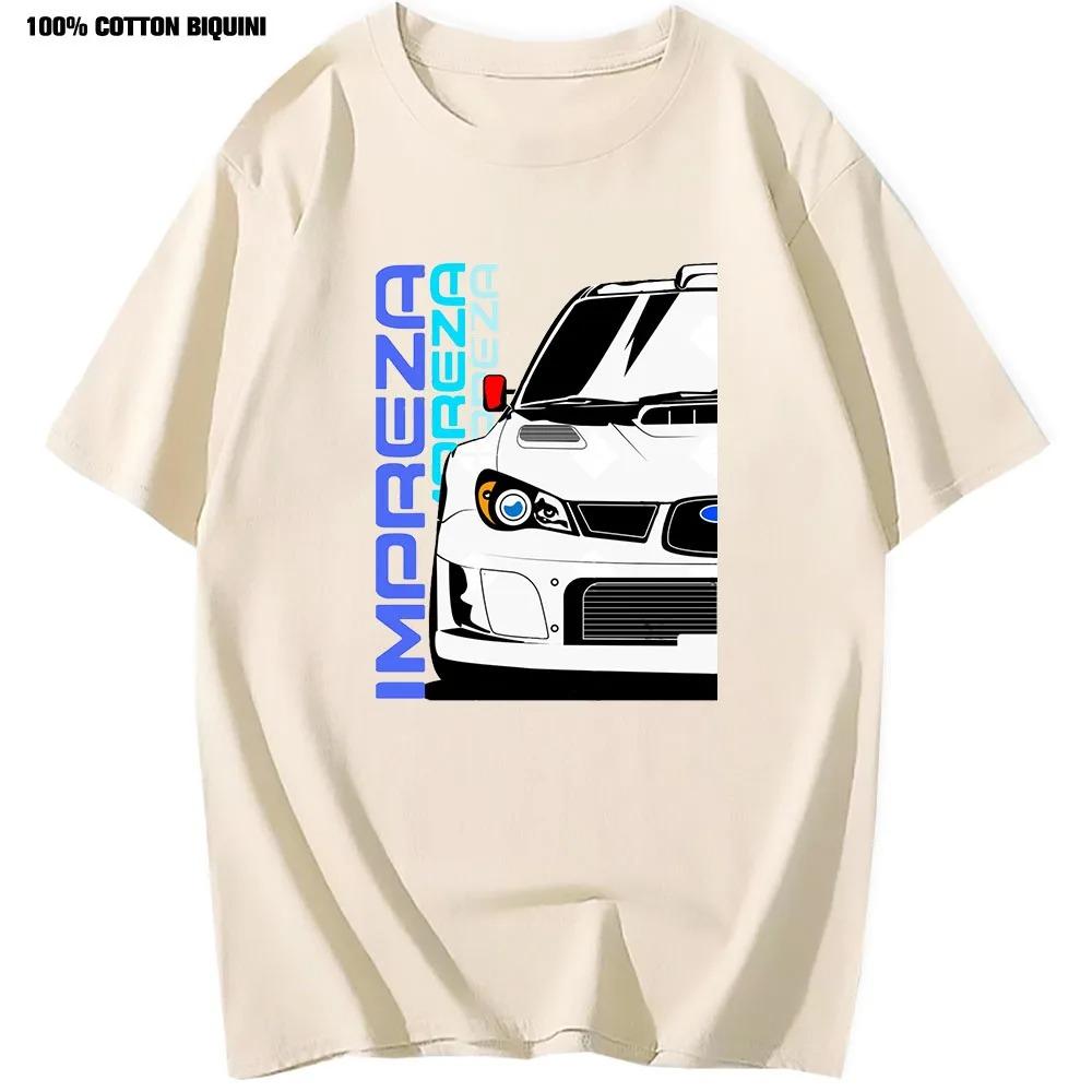 Graphic T-shirt Cartoon Anime Initial D Shirt Women Mazda Drift Racer Tshirts Japan Anime Casual Men O-neck 100% Cotton T Shirt