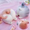 Soft Fart Dog Egg Fixed Cat Piggy Bank Cute Soft Plastic Large Capacity Piggy Bank Boutique Gift