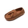 Children'S Colors Boys Casual Leather Shoes Kids Loafers Peas Shoes Toddler Slipon Soft Bottom Boat Shoes Moccasin Of Baby Y