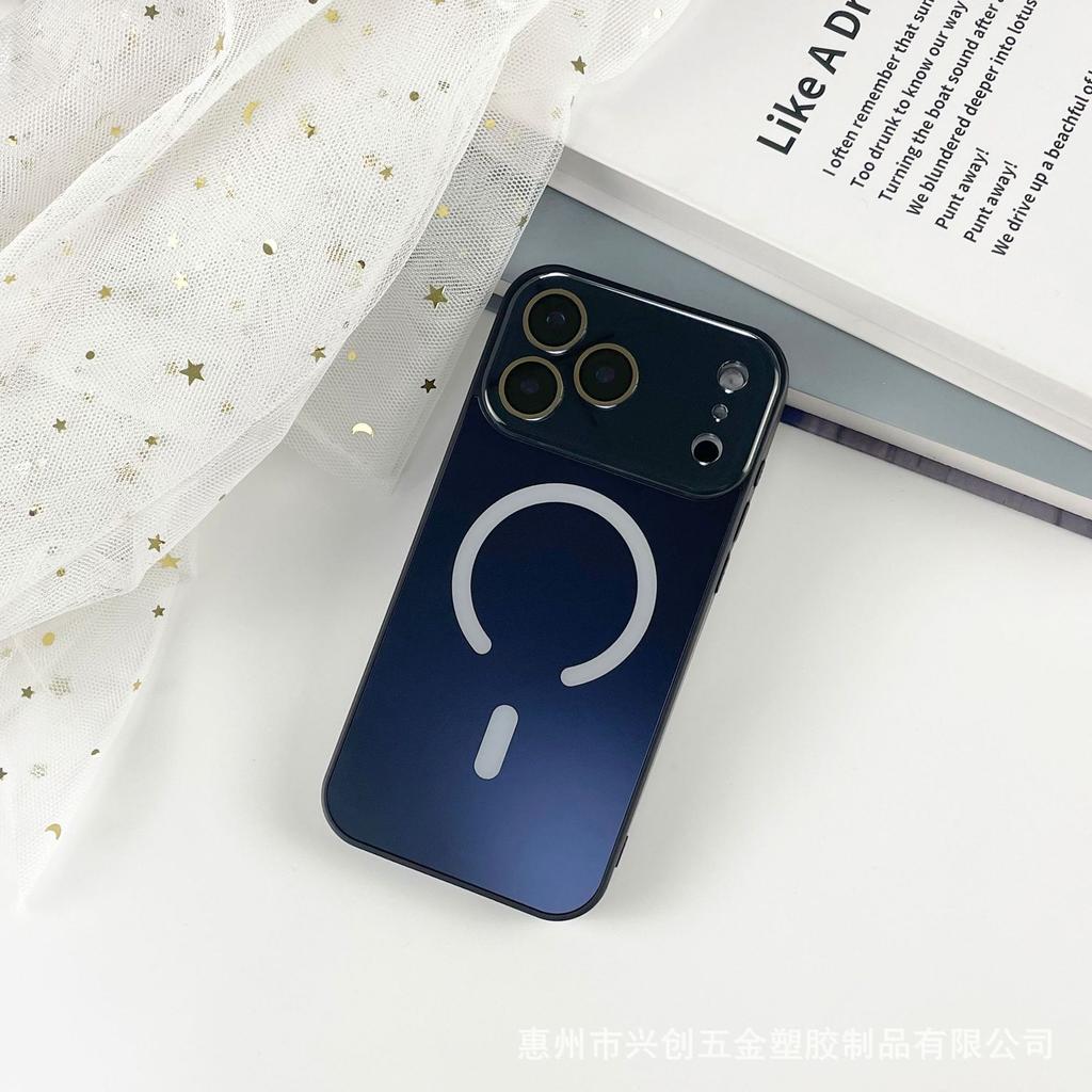 Frosted skin magnetic attraction suitable for Apple large window 11air mobile phone case 11promax anti-drop 11 protective case 11