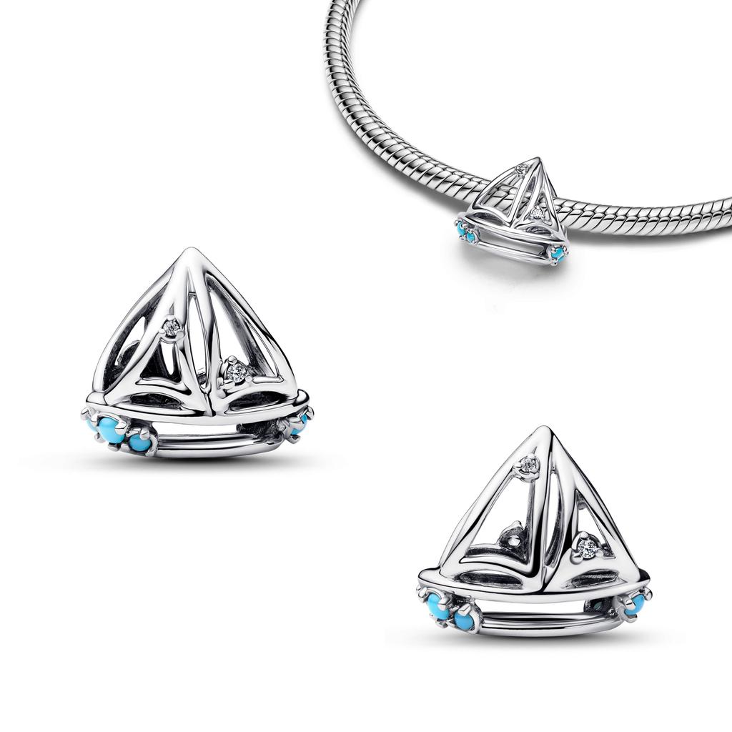 New Copper Border Building Jesus Gold Cross Charm Swinging Pendant Diy Fit For Original Diy Bracelet Women'S Boutique Jewelry