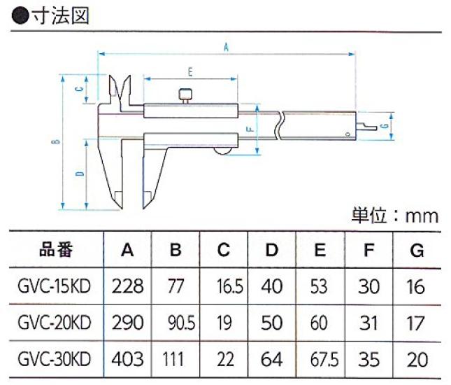Niigata Seiki SK Silver M Type Standard Caliper Kaidan Scale 300mm GVC-30KD