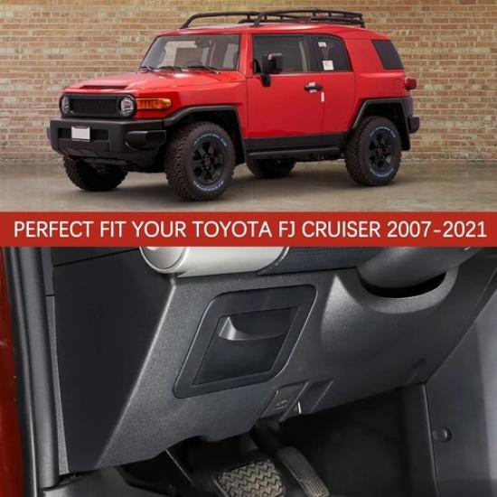 For 2007- Toyota FJ Cruiser Interior Dashboard Fuse Cover Storage Box Trays