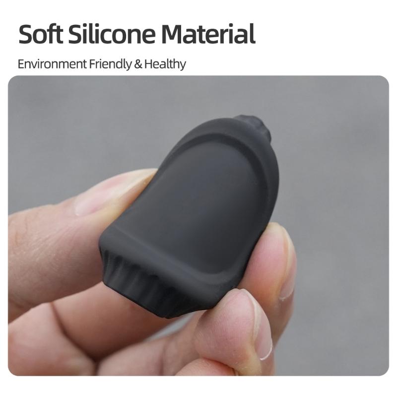 Precise Molded Silicone Lens Cap Cover for ACTION 6 Cameras Providing Shockproof Protections and Scratch Resistance