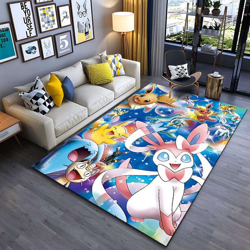 Anime Fantasy Animals Carpet suitable as a non-slip mat for the living room or bedroom sofa