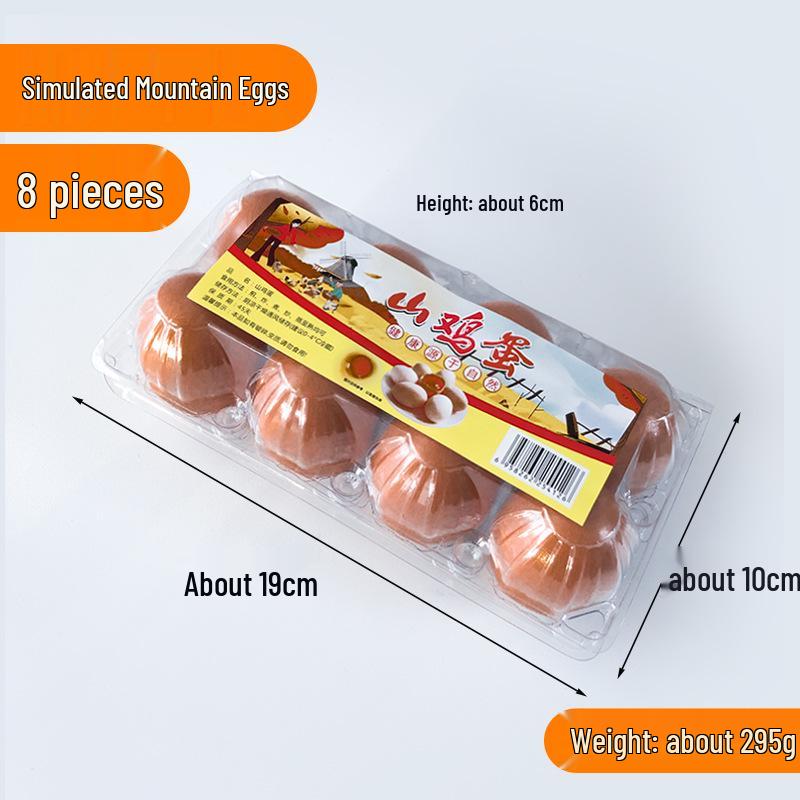 Children's Creative Play Wooden Fake Eggs - Educational Toy & Prank Prop