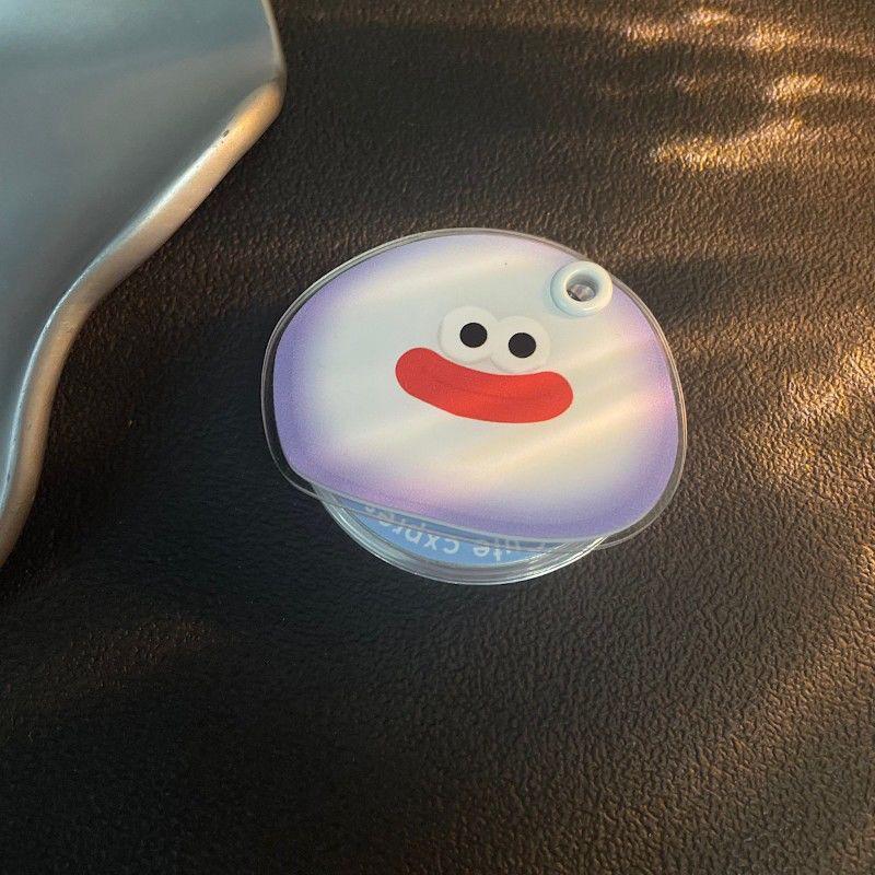 Cartoon Cute Mirror for MagSafe Holder: Super Strong Magnetic Desktop Airbag, Retractable for Women MagSafe Airbag Bracket [Opp Bag Packaging]