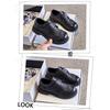 Retro Fashion Leather Children's Leather Shoes Soft Sole Boys Black British Style Performance Shoes