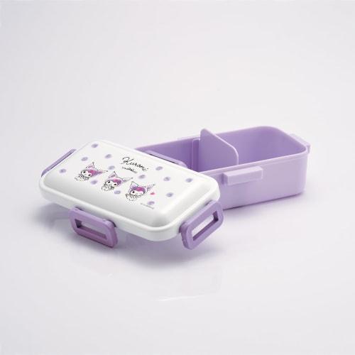 Skater Bento Box 530ml Antibacterial Fluffy Dome Lid For Women Made in Japan Sanrio Kuromi Watercolor Cosmetics PFLB6AG