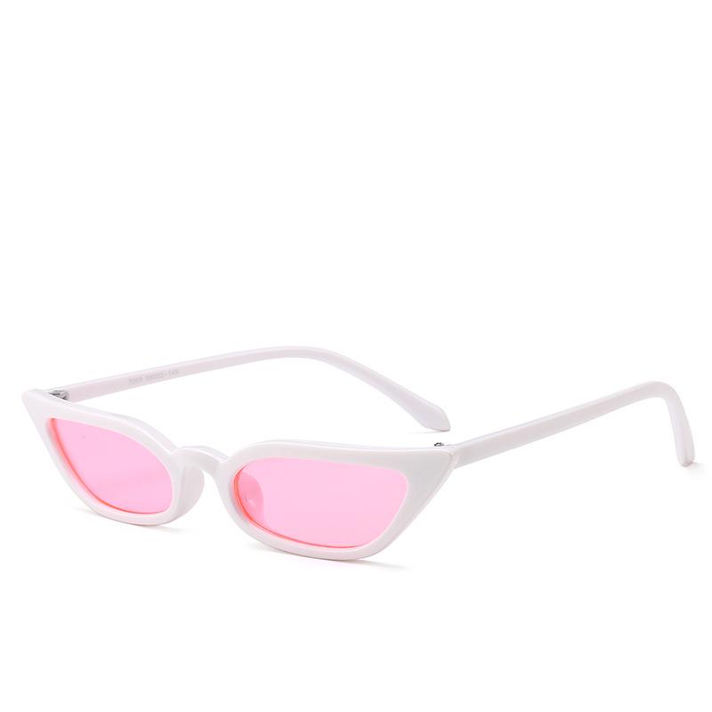 Trendy Cat Eye Retro Sunglasses for Women - Small Cool Frame