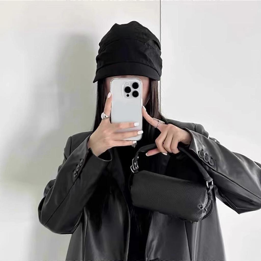 Woman Girl Baseball Hat with Self Tie Turban Adult Hot Day Hat Gathering Teens Sunproof Hat for Camping Travling Fishing White